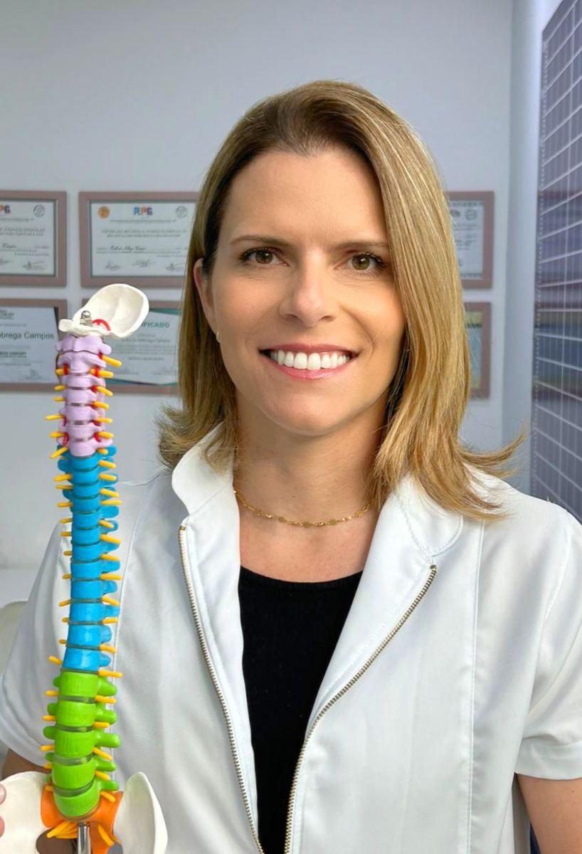 Érika Campos, fisioterapeuta